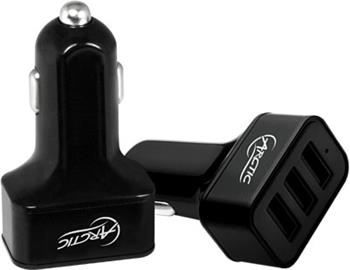 ARCTIC Car Charger 7200 (3port 7200mA in-car USB Charger with Smart Charging Technology)