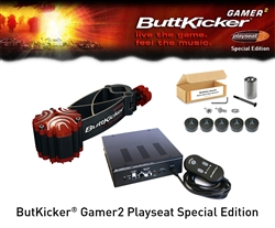 ButtKicker Gamer2 Playseat Edition - lets you feel all of the action from your games and simulators.