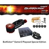 ButtKicker Gamer2 Playseat Edition-lets you feel all of the action from your games and simulators.
[["1eb561d2d816b8957a38cd5018e