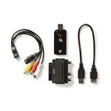 Video Převodník | USB 2.0 | 480p | A / V kabel / Prodlužovací kabel USB / Scart / Software