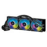 ARCTIC Liquid Freezer II - 360 A-RGB Black : All-in-One CPU Water Cooler with 360mm radiator and 3x P12 PWM A-RGB fan 