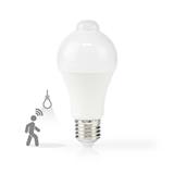 LED žárovka E27 | A60 | 4.9 W | 470 lm | 3000 K | Bílá | Retro styl | Matné | Detekce pohybu | 1 kusů