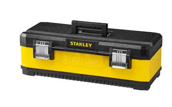 Stanley 1-95-612 - BOX kovový 49,7x29,3x22,2 cm, s madlem, nerezové petlice